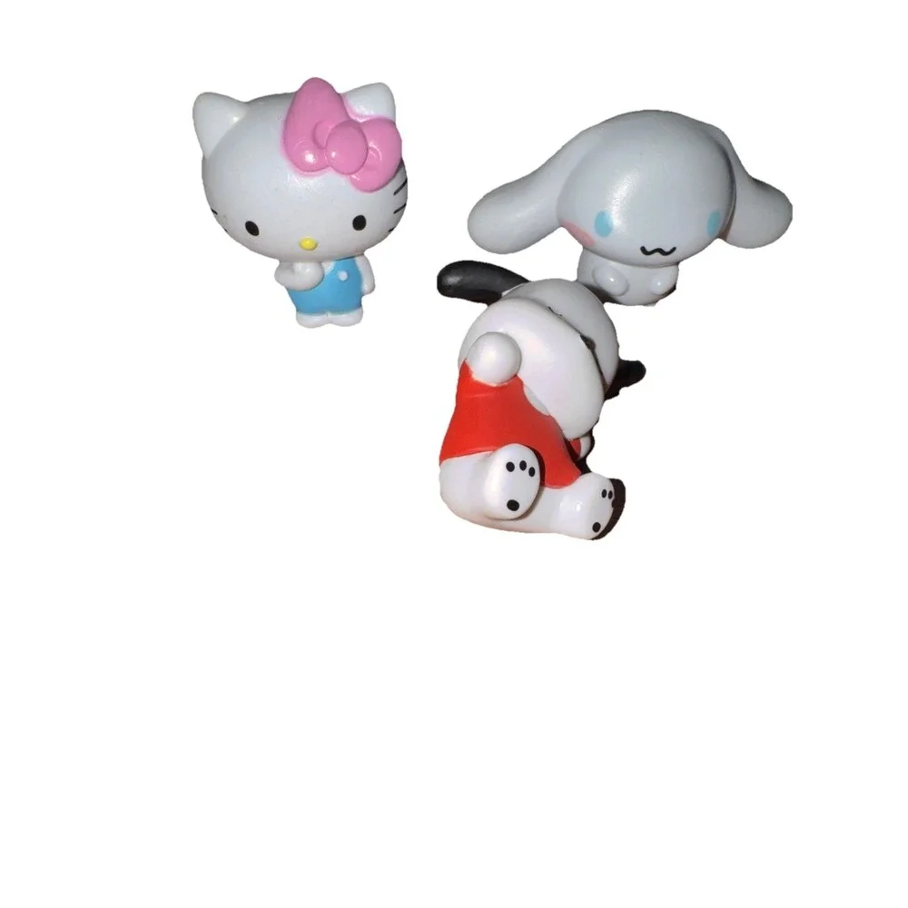 3‎ Sanrio Characters Hello Kitty, Cinnamoroll, Pochacco Miniature Figures